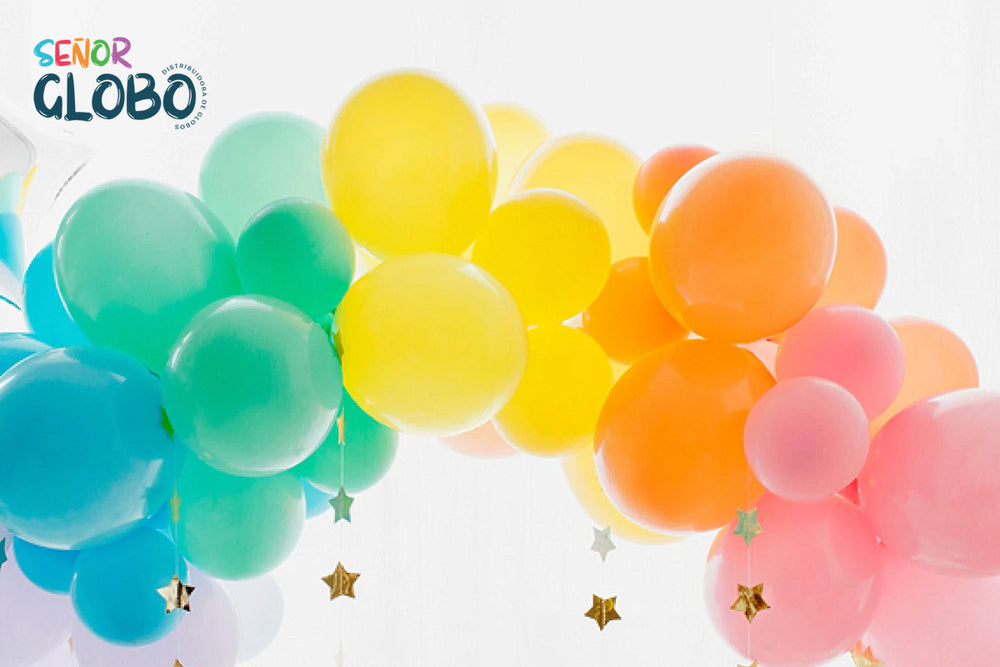 Globos inflados. Estrategias clave para atraer clientes.