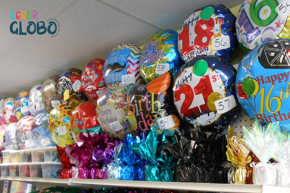 ¿Los globos se venden todo el año? Temporalidades.