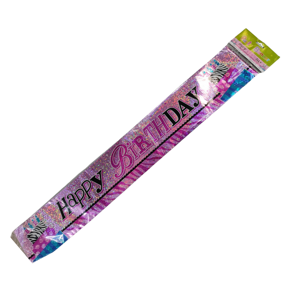 BANDERIN O BANDA CUMPLEAÑOS HAPPY BIRTHDAY