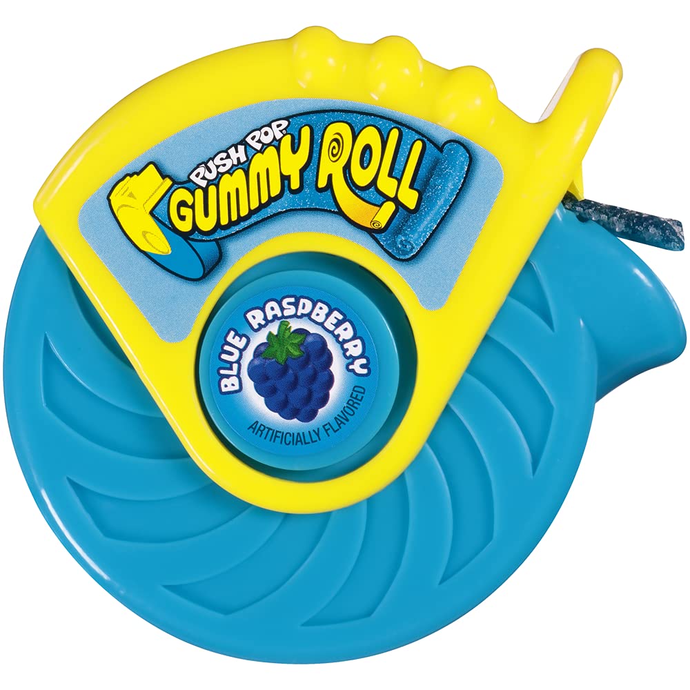 GUMMY ROLL PUSH POP BLUE RASPBERRY – senorglobo.mx
