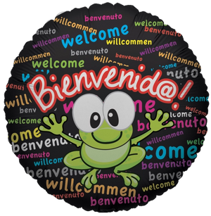GLOBO 18" BIENVENIDO BIENVENID@!