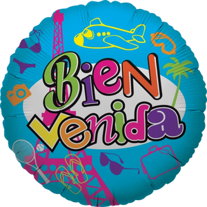 GLOBO 18" BIENVENIDO BIENVENIDA
