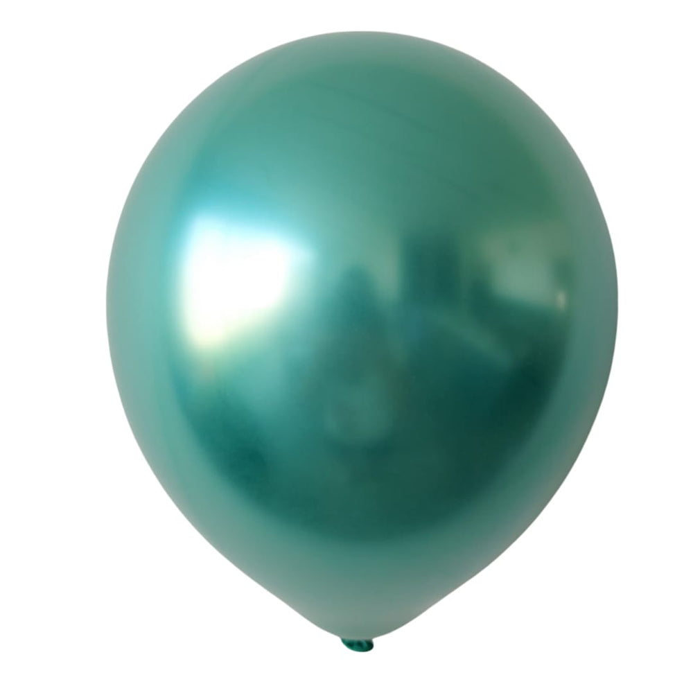 GLOBO DE LATEX 18" CHROME GREEN O CROMADO VERDE