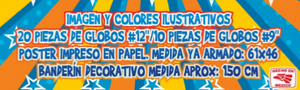 KIT DECORATIVO ESCENARIO PARA FOTOS ¡BELY Y BETO! PEPO
