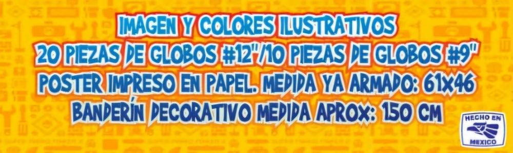KIT DECORATIVO ESCENARIO PARA FOTOS ¡MARIO BROS!
