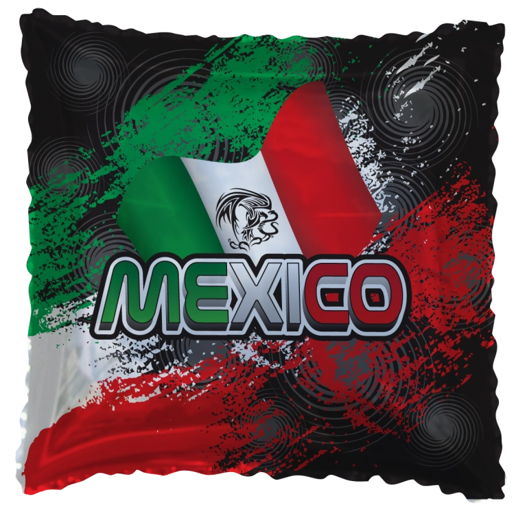 GLOBO METALICO 18" VIVA MÉXICO