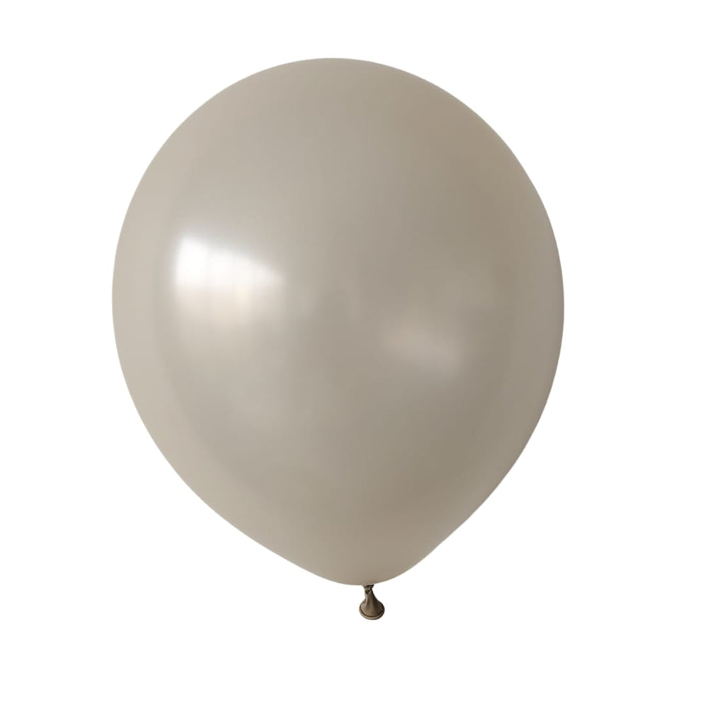 GLOBO DE LATEX 12" PEARL SAND WHITE O ARENA BLANCA PERLA
