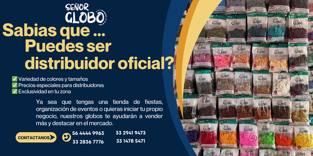 Mayoreo globos