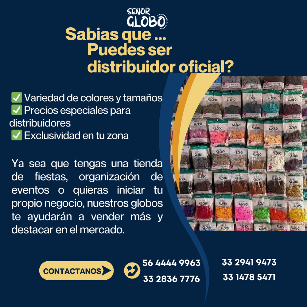 Mayoreo globos