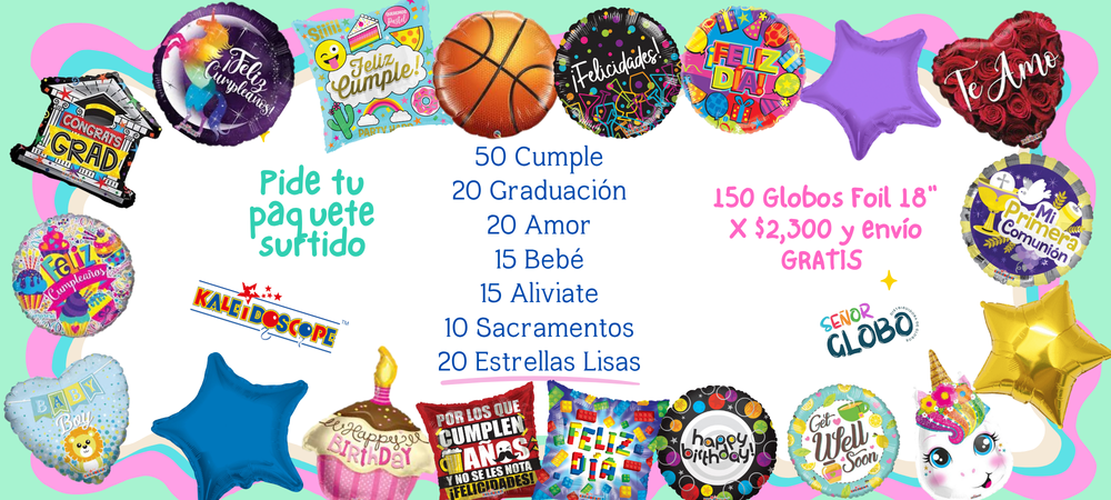 Mayoreo globos