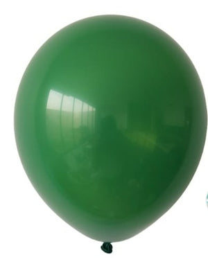 GLOBO DE LATEX 5" DARK GREEN O VERDE OSCURO