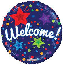 GLOBO 18" BIENVENIDO WELCOME!