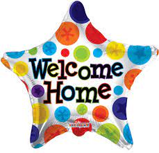 GLOBO 18" BIENVENIDO WELCOME HOME