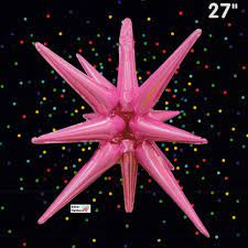 ESTRELLA EXPLOSIVA 27" ROSA PASTEL STARBURST