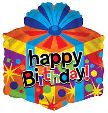 GLOBO METALICO 18" CUMPLEAÑOS HAPPY BIRTHDAY REGALO