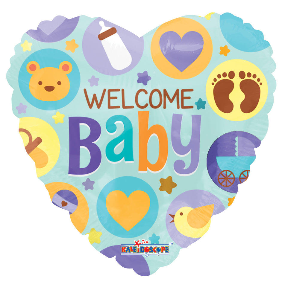 GLOBO METALICO 18" BEBE WELCOME BABY