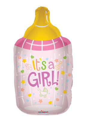 GLOBO JUMBO 36" IT'S A GIRL!