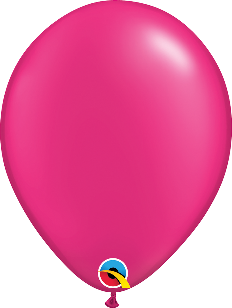 GLOBO DE LATEX 11" MAGENTA NACARADO Ó PEARL MAGENTA