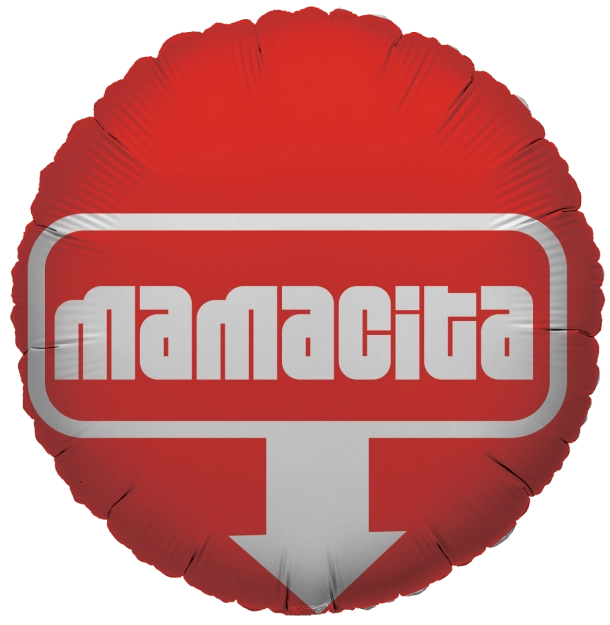 GLOBO METALICO 18" AMOR MAMACITA ROJO