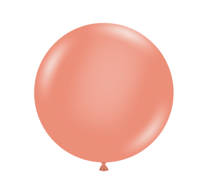 GLOBO DE LATEX 17" METALIC ROSE GOLD