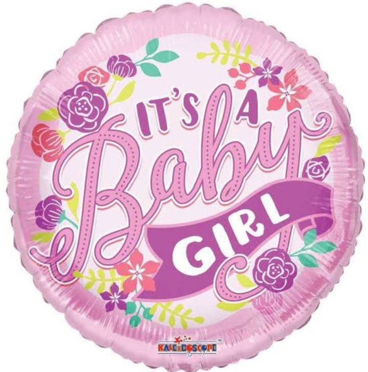 GLOBO 18" BEBE IT'S A BABY GIRL