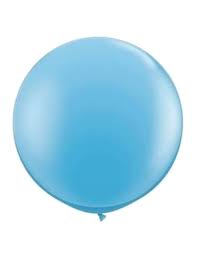 GLOBO DE LATEX 36" PALE BLUE O AZUL PALIDO