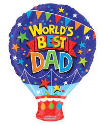 
            
                Cargar imagen en el visor de la galería, GLOBO METALICO 18 PAPA WORLD&amp;#39;S BEST DAD
            
        