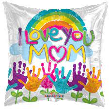 GLOBO METALICO 9" MAMA I LOVE YOU MOM